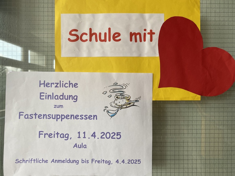 einladung fastensuppenesssen