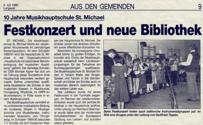 10 jahre musikhauptschule zeitung